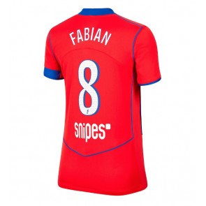 Paris Saint-Germain Fabian Ruiz #8 Tredje Tröja Kvinnor 2025-26 Kortärmad